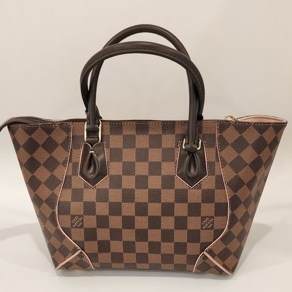 Louis Vuitton Caissa PM Damier Ebene Canvas Tote | Like New Condition - Picture 4 of 11
